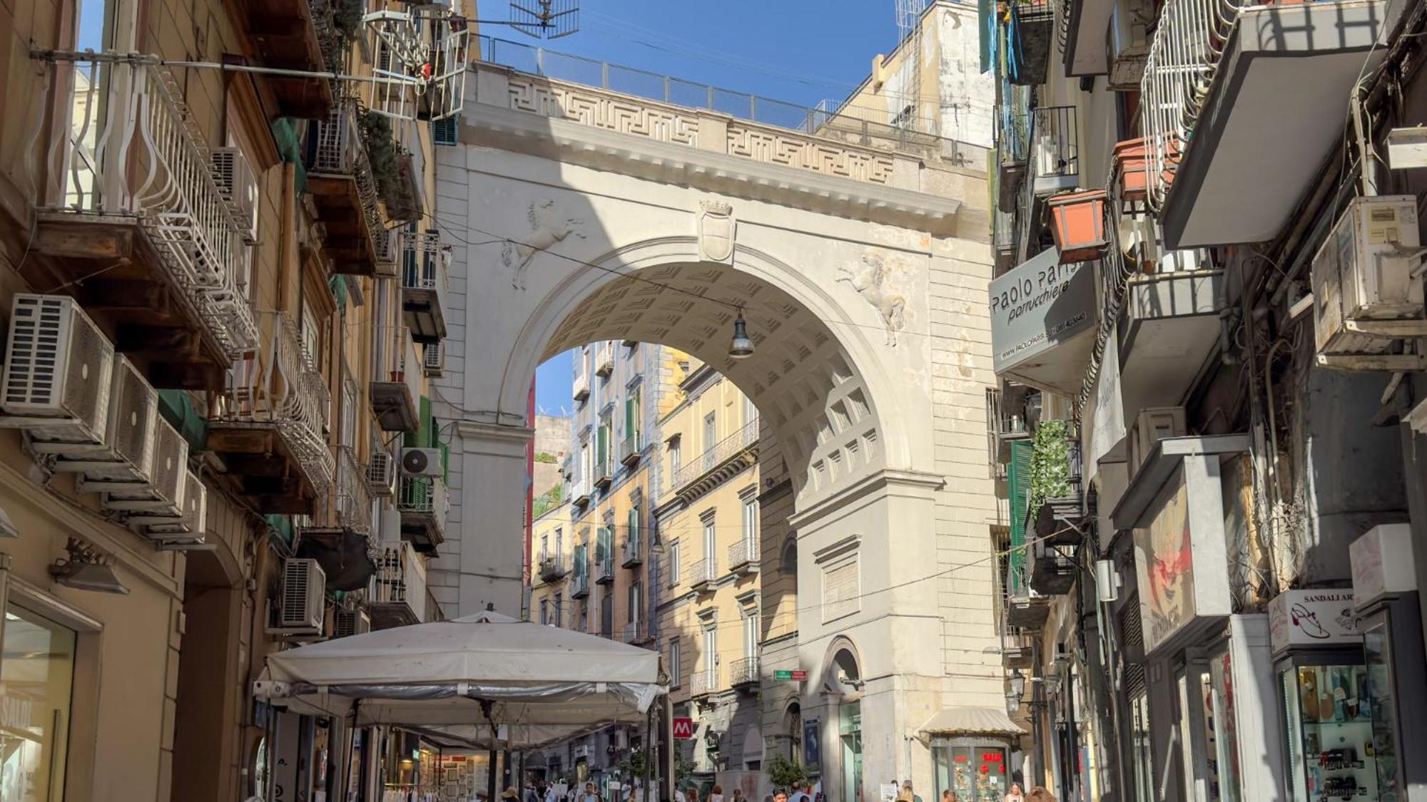 Hotel Don Vittorio A Chiaia Neapol Exteriér fotografie