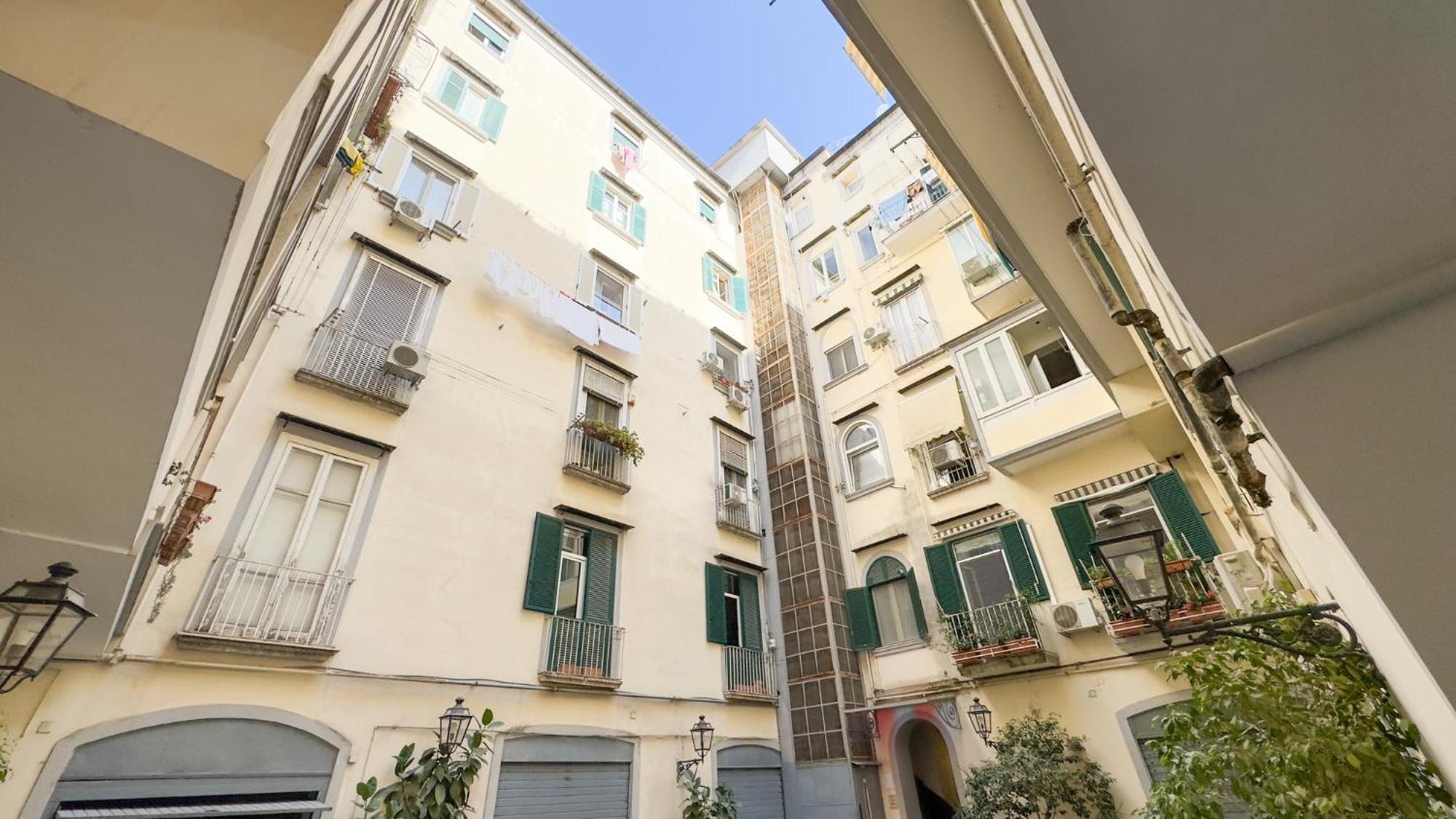 Hotel Don Vittorio A Chiaia Neapol Exteriér fotografie